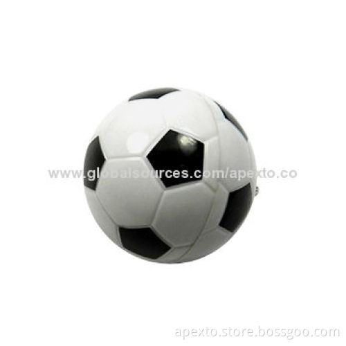 Football-shaped USB Flash Drive, Supports Plug-and-play Function, OEM/ODM Orders Accepted